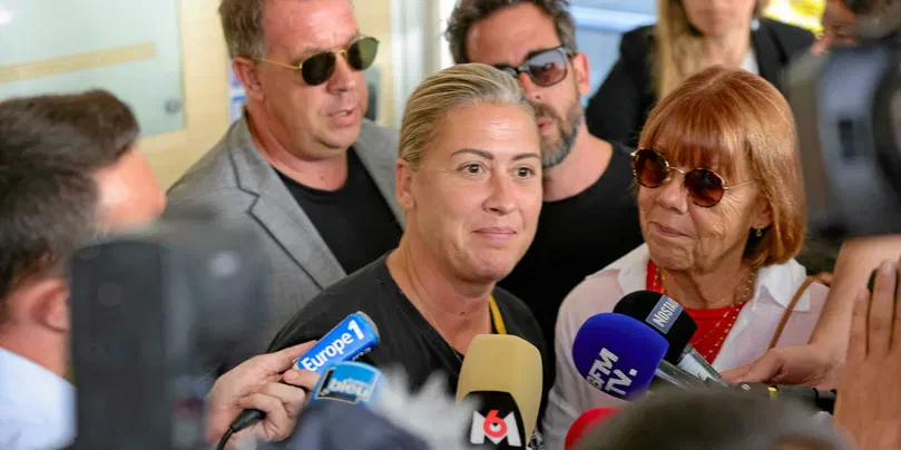 La cour criminelle du Vaucluse où se déroule le procès des viols de Mazan.