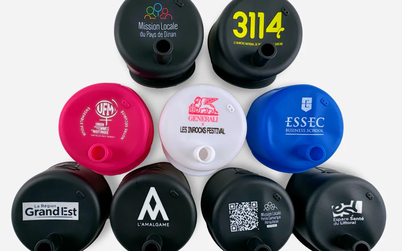 Quelques cupotes aux logo de ces centres/établissements